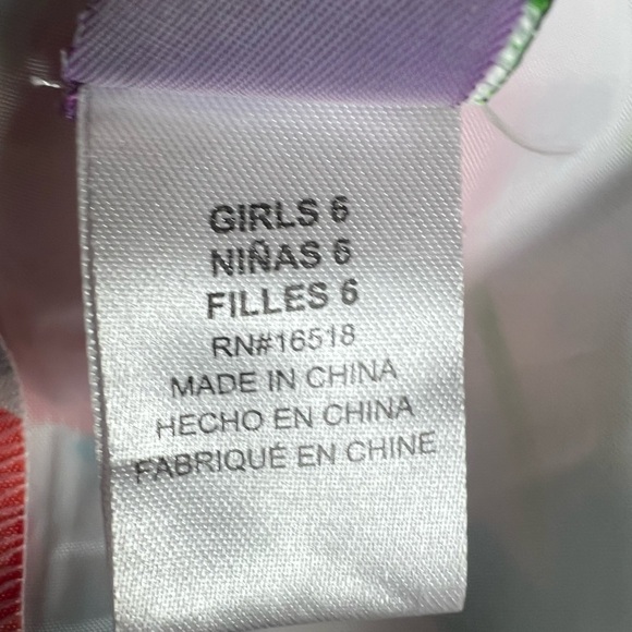 DOLLIE ME Floral Sleeveless Dress with Red Poppies/size 6 - Picture 12 of 12